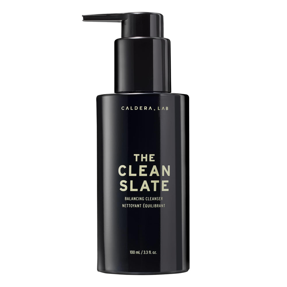 Caldera + Lab The Clean Slate bottle foaming cleanser for sensitive skin