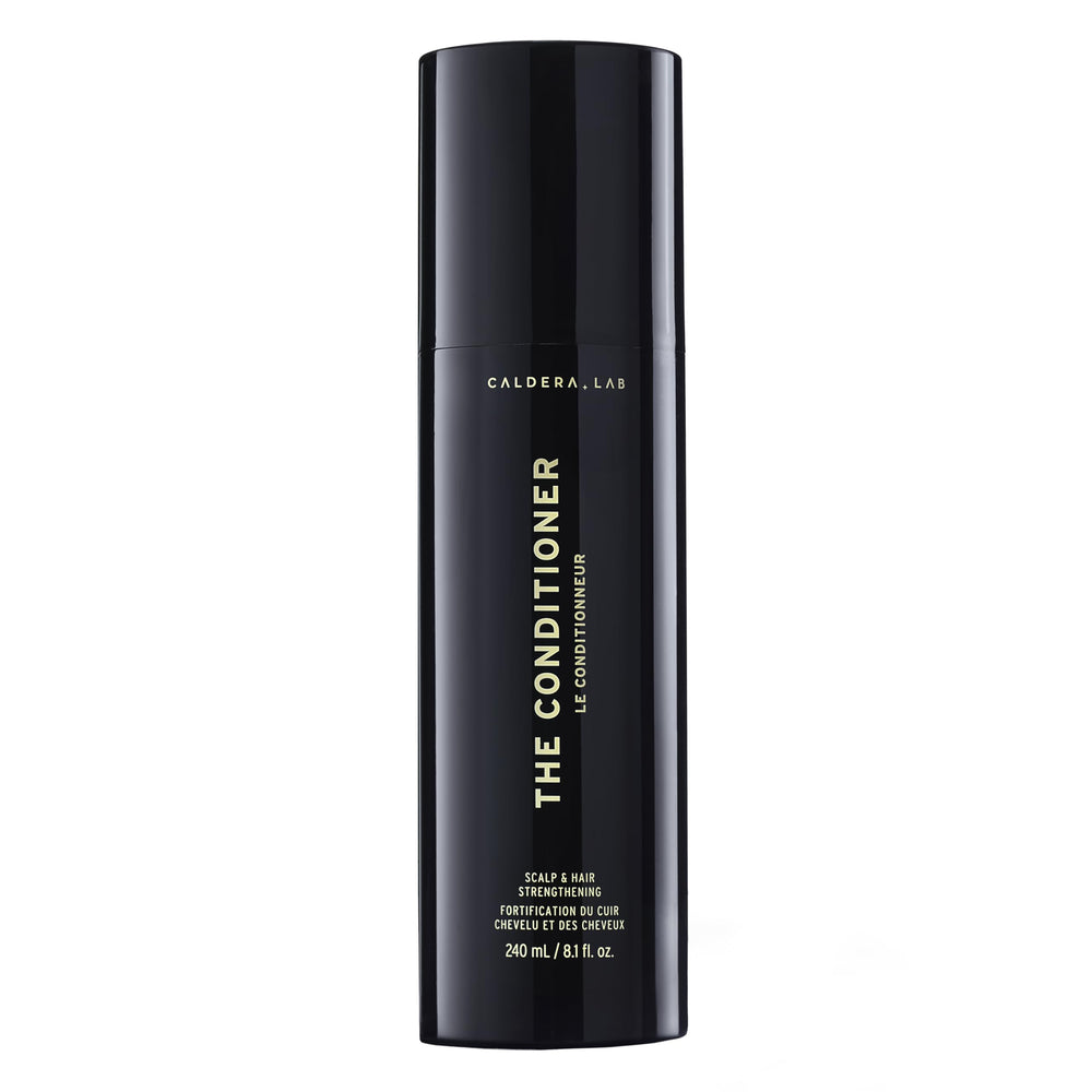 Caldera + Lab The Conditioner bottle front highlights premium hydration for daily hair vitality.