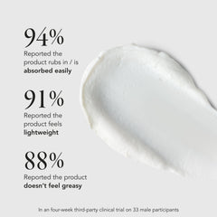 Caldera + Lab The Face SPF applying rub-in demonstrates easy blending for a matte finish.