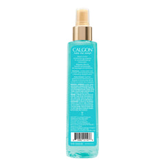 Calgon Turquoise Seas spray action creating a light uplifting aroma you can reapply anytime