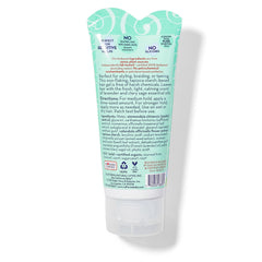 California Baby Calming Hair Gel ingredients label emphasizes 100% plant-based, alcohol-free formula for kids.