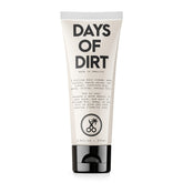 California Born Days of Dirt bottle pour for easy, even application on dry, frizzy hair.
