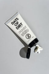 California Born Days of Dirt frizz-control image demonstrates smooth, manageable hair.