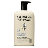 California Naturals bottle pour shows easy application for deep hydration of dry hair