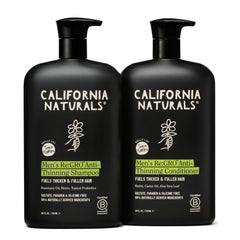 California Naturals Mens Re:Gro shampoo bottle ready for scalp care