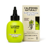 California Naturals Re:GRO serum bottle shows clean vegan formula for thinning hair