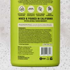 California Naturals Re:GRO conditioner on scalp demonstrates gentle nourishment for healthier follicles