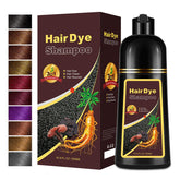 Callmynm Hair Dye Shampoo 3-in-1 bottle for at-home gray coverage and color care.