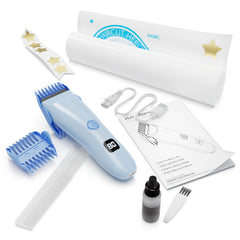 CALMING CLIPPER low-noise electric 18pc kit offers gentle transitions to electric clipping.