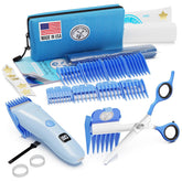 CALMING CLIPPER silent snips poster display supports gradual exposure during pre-visit rituals.