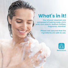 CalmNFiz rose steamers showcase floral scent for calming self-care rituals.