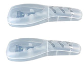 Calsgkspray razor protector case clear view keeps blades protected during travel.