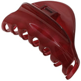 Camila Paris CP2529 red hair clip closeup showing strong hold for thick, long hair.