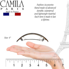 Camila Paris CP3322 thick hair barrette clip designed to hold long curls