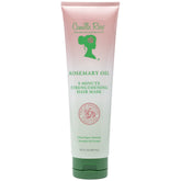 Camille Rose Rosemary Oil mask packaging demonstrates premium all-hair-types treatment