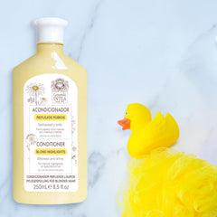 Camomila Intea kit packaging displaying natural chamomile imagery and product trio