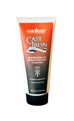 Camp Chef Cast Iron Conditioner bottle pours for easy application, protection, and seasoning.