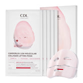CANDORLOV Overnight Collagen Lifting Mask close-up shows deep hydration and firmer skin