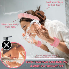 Canitor cloud headband with cotton terry for soft absorbent face care