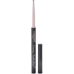 CANMAKE Creamy Touch Liner closeup with slim tip for precise, gentle eyelid gliding.