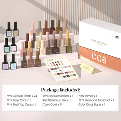 CANNI gold shimmer polish bottle reflects radiant metallic nails.