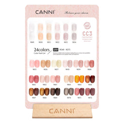 CANNI CC3 jelly gel nail polish set bottle design highlights color-accurate bottles for quick shade selection.