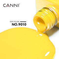 CANNI: gel amarillo de alto pigmento para cobertura uniforme incluso en tonos claros.
