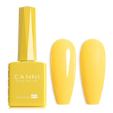 CANNI: gel amarillo en botella de color para ver el tono con precisión durante la manicura.