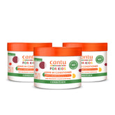 Cantu Care for Kids leave-in conditioner bottle pour for easy curl hydration