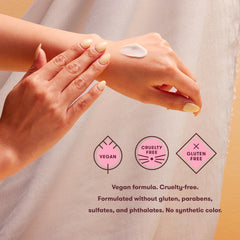 Capri Blue jojoba oil and shea butter formula nourishes without heaviness