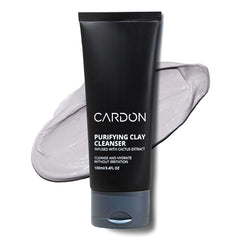 Cardon men's deep pore cleaning clay face wash bottle showing oil control potential