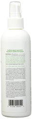 Carina Organics Sweet Pea leave-in conditioner on hair strands delivering softness.