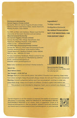 CARMEL ORGANICS Indigo Leaves Powder jar closeup highlights pure powder for mixing.