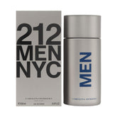 Carolina Herrera 212 Eau de Toilette spray bottle for men, ideal for daily office wear.