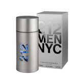 Carolina Herrera 212 For Men bottle—modern design for daily wear and confident scent.