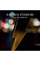 Bad Boy Extreme bottle side highlights sleek modern design for daily wear and special occasions.