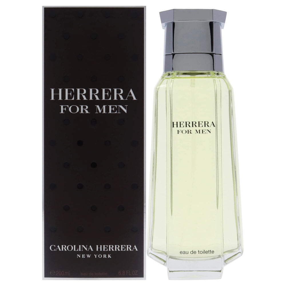 Carolina Herrera Eau de Toilette spray bottle front view with fresh citrus opening for day wear.