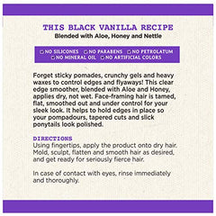 Carol's Daughter edge control hands applying product to hair for frizz-free styling