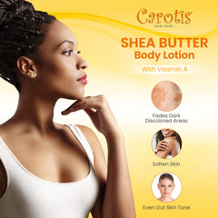 CAROTÏS arbutin complex bottle shows even-toned skin benefits