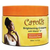 CAROTÏS brightening cream jar with rich texture and 300ml size.