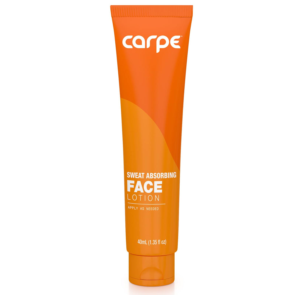 Carpe Face Lotion bottle illustrating a lightweight, fast-absorbing formula for daily comfort.