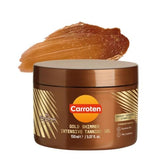Carroten Gold Shimmer Tanning Gel bottle offers a non-greasy finish with a subtle shimmer.