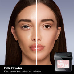 CARSLAN 24h oil-control application shot with seamless blend and matte finish