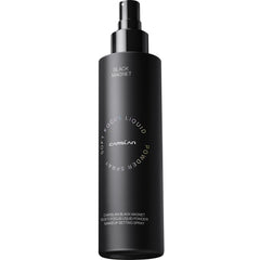 CARSLAN Black Magnet setting spray bottle close-up shows matte finish and long wear.