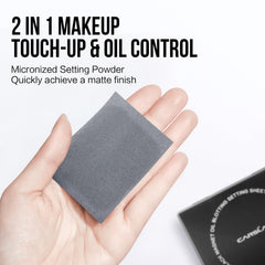 CARSLAN refill pads for blotting sheets enable long-lasting use.