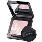 CARSLAN waterproof face pressed powder compact front view showing lasting oil control