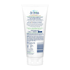 Carter's St. Ives Rise & Energize scrub during application shows exfoliating texture.
