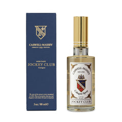 Caswell-Massey Jockey Club bottle shot showing classic amber citrus scent for everyday wear