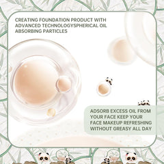 Catkin Panda Land waterproof finish keeps makeup fresh in heat