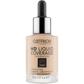 Catrice HD Liquid Coverage bottle with dropper for precise application.